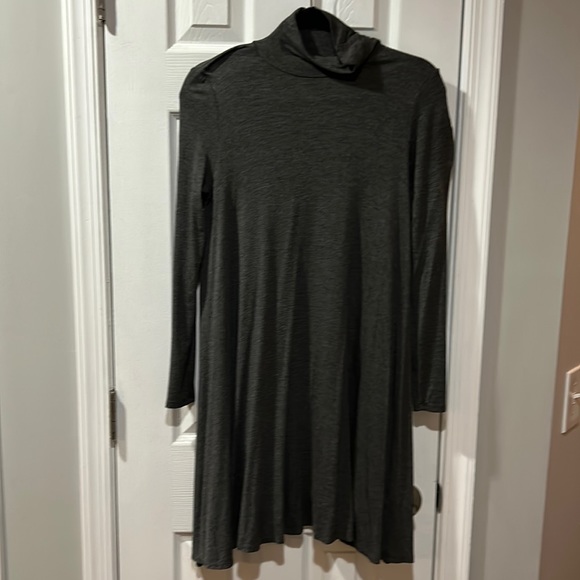 grey turtleneck dress - Picture 1 of 5